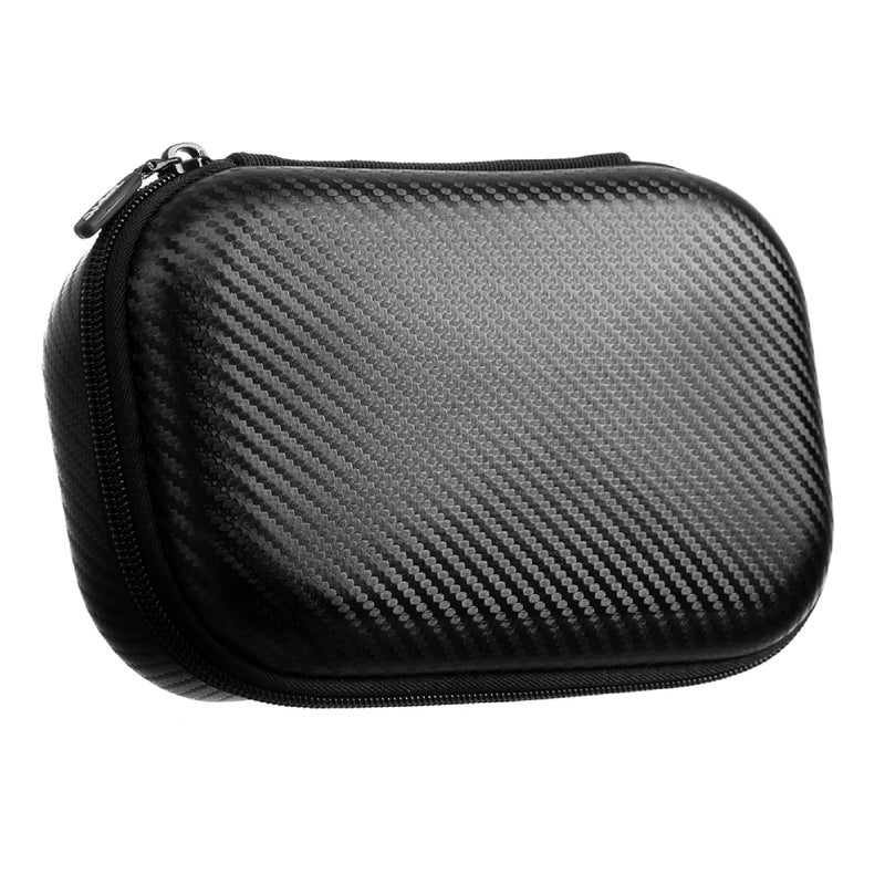 ZIPIT Black Carbon Pencil Case, EVA Pencil Box, Durable Storage Organizer, School Supplies and Cable Holder - Image 1